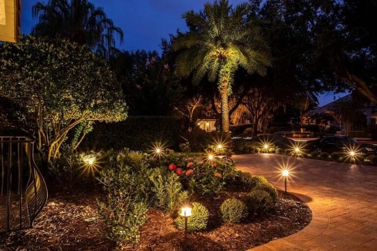 Custom outdoor lighting Largo